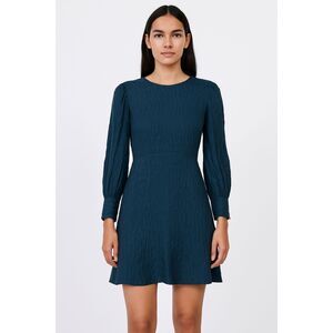 Zara Womens Dark Green Leopard Print Dress | Mob Wife Indie Sleaze XS